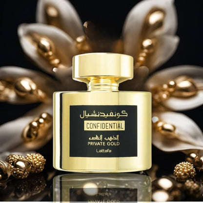 Confidential Private Gold Lattafa 100ml