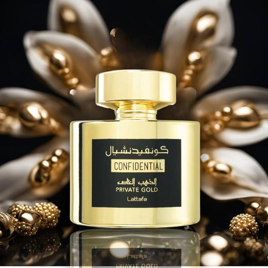 Confidential Private Gold Lattafa 100ml